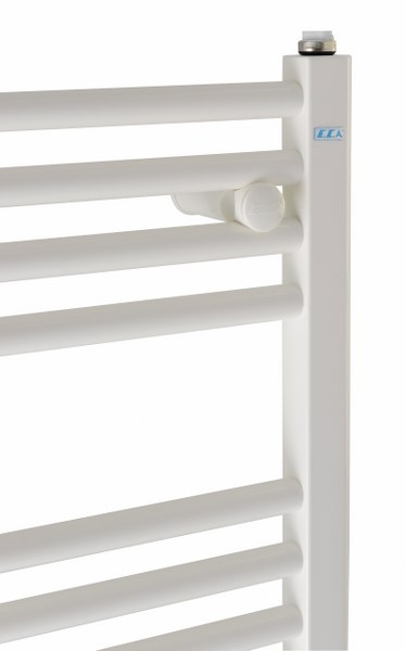 White Painted Towel Warmer
